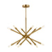 Visual Comfort Studio - CC16712BBS - 12 Light Chandelier - Eastyn - Burnished Brass