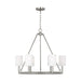 Visual Comfort Studio - DJC1086BS - Six Light Chandelier - Egmont - Brushed Steel