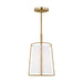 Visual Comfort Studio - DJP1011SB - One Light Pendant - Cortes - Satin Brass