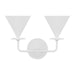 Visual Comfort Studio - LXW1052CPST - Two Light Wall Sconce - Cornet - Cast Plaster