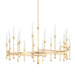 Hudson Valley - 2252-VGL - 18 Light Chandelier - Hathaway - Vintage Gold Leaf