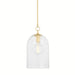 Hudson Valley - 7510-AGB - One Light Pendant - Belleville - Aged Brass