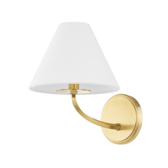 Hudson Valley - BKO900-AGB - One Light Wall Sconce - Stacey - Aged Brass