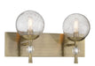 Minka-Lavery - 1332-923 - Two Light Bath Vanity - Populuxe - Oxidized Aged Brass