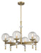 Minka-Lavery - 1336-923 - Six Light Chandelier - Populuxe - Oxidized Aged Brass