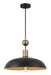 Minka-Lavery - 1996-862 - One Light Pendant - Biloxi - Coal And Weathered Antique Bra