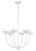 Minka-Lavery - 4716-892 - Six Light Chandelier - Ryton - Plaster White