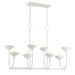 Minka-Lavery - 4718-892 - Eight Light Island Pendant - Ryton - Plaster White