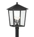 Minka-Lavery - 72135-66 - Four Light Outdoor Post Mount - Noble Hill - Sand Coal
