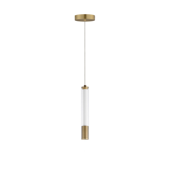 ET2 - E11061-144NAB - LED Pendant - Cortex - Natural Aged Brass