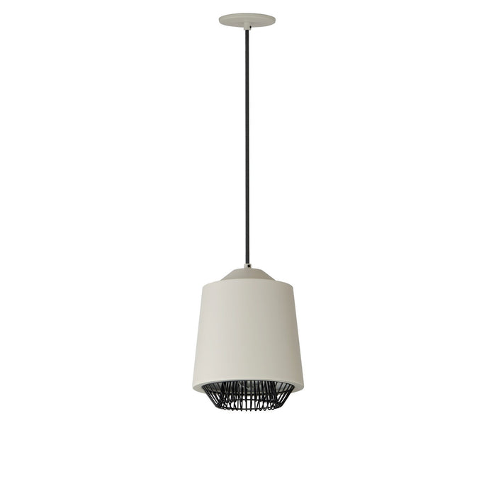 ET2 - E11390-GYBK - LED Pendant - Phoenix - Gray / Black