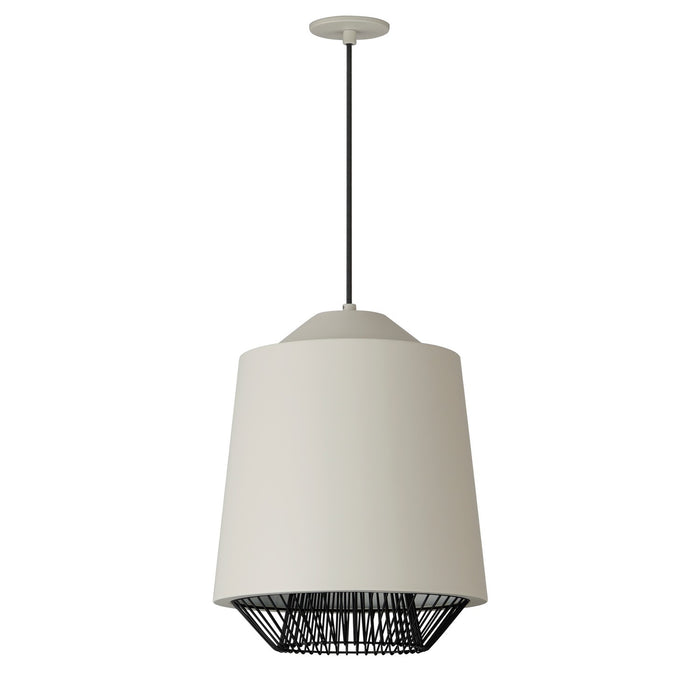 ET2 - E11392-GYBK - LED Pendant - Phoenix - Gray / Black