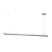 ET2 - E26004-90SA - LED Linear Pendant - Continuum - Satin Aluminum