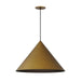 ET2 - E34502-AB - LED Pendant - Pitch - Antique Brass