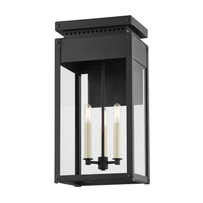 Troy Lighting - B8523-TBK - Three Light Exterior Wall Sconce - Braydan - Textured Black