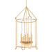 Troy Lighting - F4625-VGL - Eight Light Lantern - Lassen - Vintage Gold Leaf