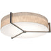 AFX Lighting - APF3044MBWG-JT - Four Light Flush Mount - Apex - Jute/Weathered Grey