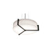 AFX Lighting - APP1524MBES-LW - Three Light Pendant - Apex - Satin Nickel