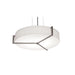 AFX Lighting - APP1932MBWG-LW - Three Light Pendant - Apex - Satin Nickel