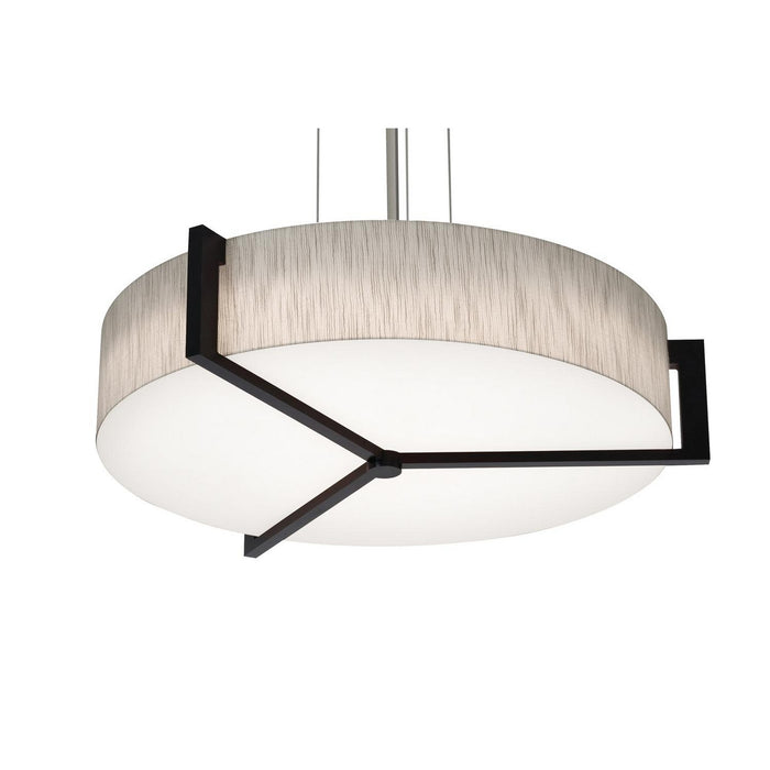 AFX Lighting - APP2432MBES-JT - Three Light Pendant - Apex - Satin Nickel