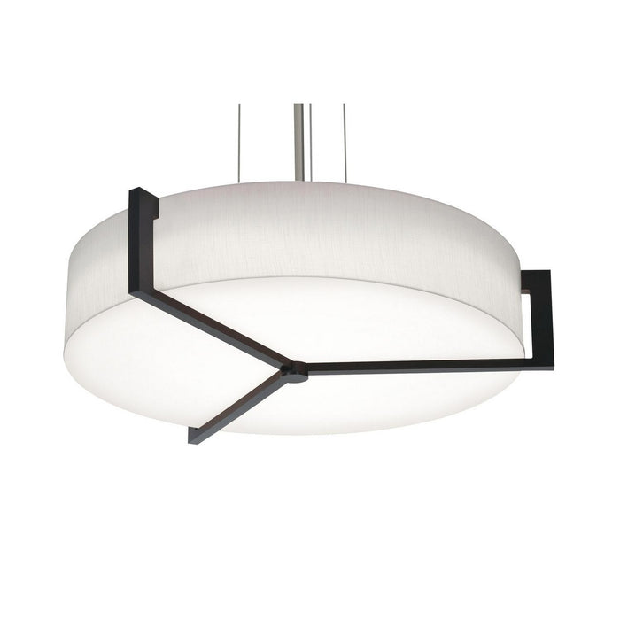 AFX Lighting - APP2432MBES-LW - Three Light Pendant - Apex - Satin Nickel