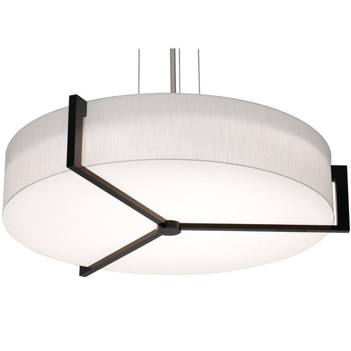 AFX Lighting - APP3044MBES-LW - Four Light Pendant - Apex - Satin Nickel