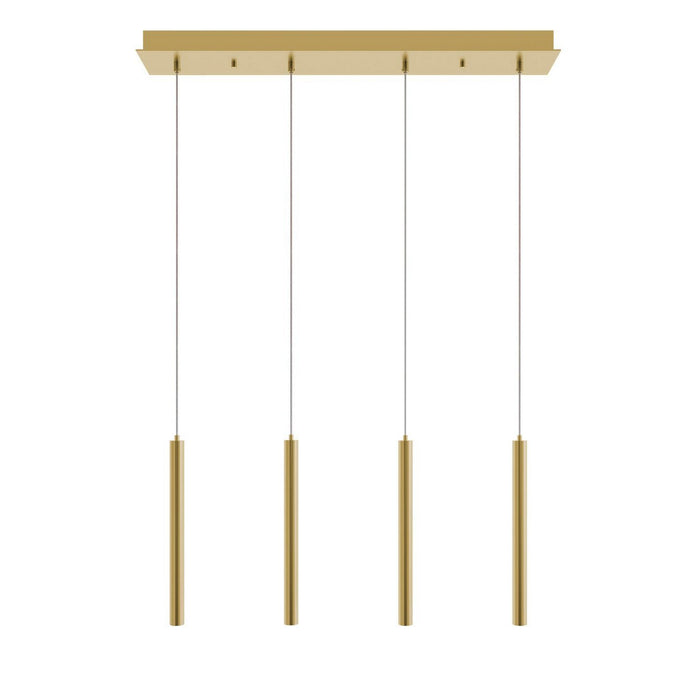 AFX Lighting - ELIP01L30UDSBLNR4 - LED Pendant - Eli - Satin Brass