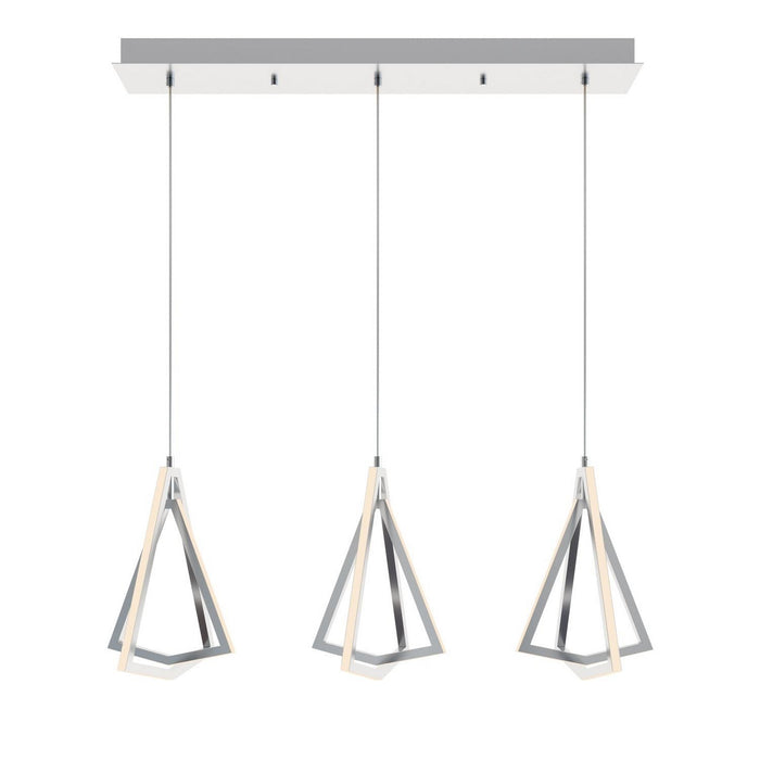 AFX Lighting - GNAP15L30D1SNLNR3 - LED Pendant - Gianna - Satin Nickel