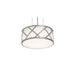 AFX Lighting - HVNP13MBSN - Two Light Pendant - Haven - Satin Nickel