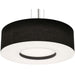 AFX Lighting - MCP3044MBSN-BK - Four Light Pendant - Montclair - Satin Nickel