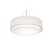 AFX Lighting - SAP1824MBBK-LW - Three Light Pendant - Sanibel - Black