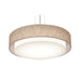 AFX Lighting - SAP2332MBBK-JT - Three Light Pendant - Sanibel - Black