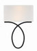 Crystorama - BRK-A3702-BF - Two Light Wall Sconce - Brinkley - Black Forged
