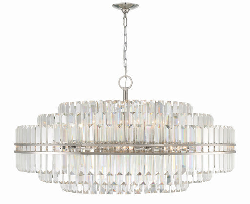 Crystorama - HAY-1409-PN - 32 Light Chandelier - Hayes - Polished Nickel