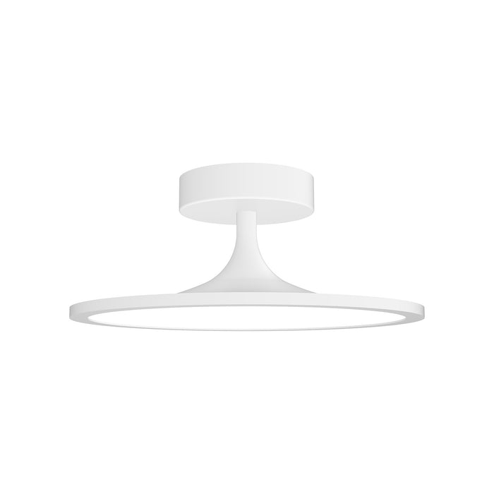 Alora - SF418012WH - LED Semi Flush Mount - Issa - White