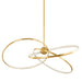 Corbett Lighting - 341-60-VB - LED Chandelier - Alula - Vintage Brass