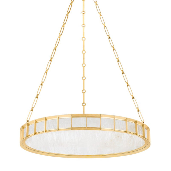 Corbett Lighting - 346-30-VB - LED Chandelier - Leda - Vintage Brass