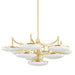 Hudson Valley - 2006-AGB - LED Semi Flush Mount - Bregman - Aged Brass