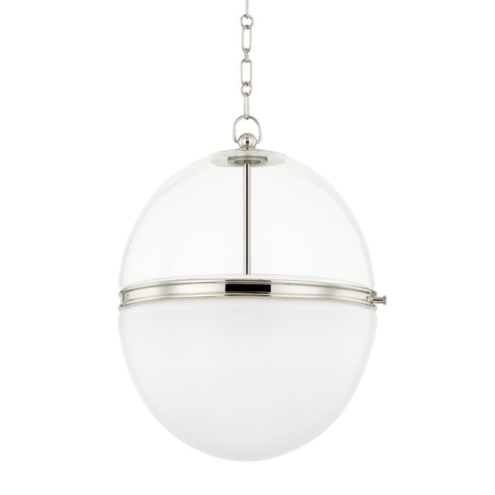 Hudson Valley - 3821-PN - One Light Pendant - Donnell - Polished Nickel