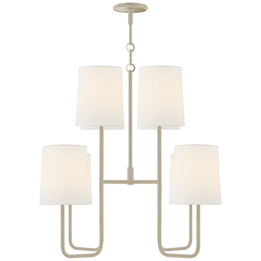 Visual Comfort Signature - BBL 5081CW-L - Eight Light Chandelier - Go Lightly - China White