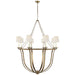 Visual Comfort Signature - CHC 1577GI-L - Eight Light Chandelier - Lancaster - Gilded Iron