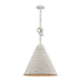 ELK Home - H0018-11117 - One Light Pendant - Air Loom - White