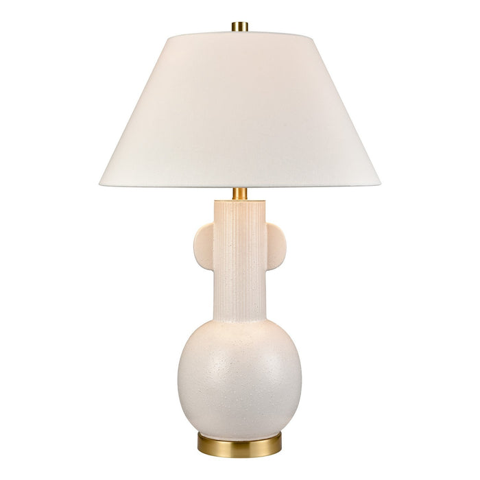 ELK Home - H0019-11078 - One Light Table Lamp - Avrea - White Glazed