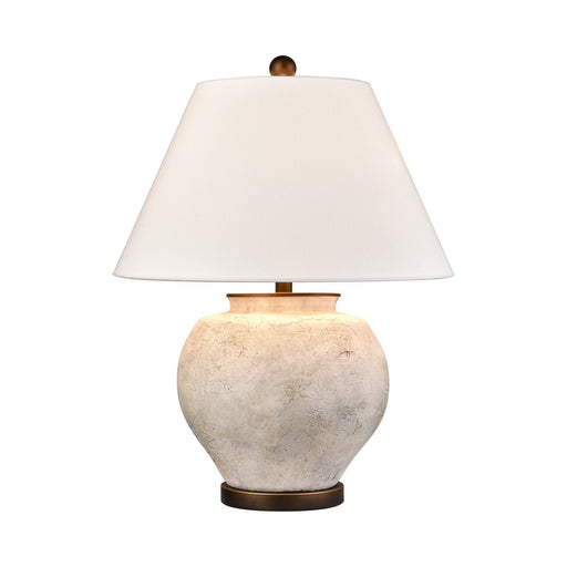 ELK Home - H0019-11087 - One Light Table Lamp - Erin - Aged White