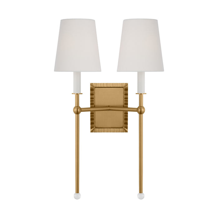 Visual Comfort Studio - AW1202BBS - Two Light Wall Sconce - Baxley - Burnished Brass