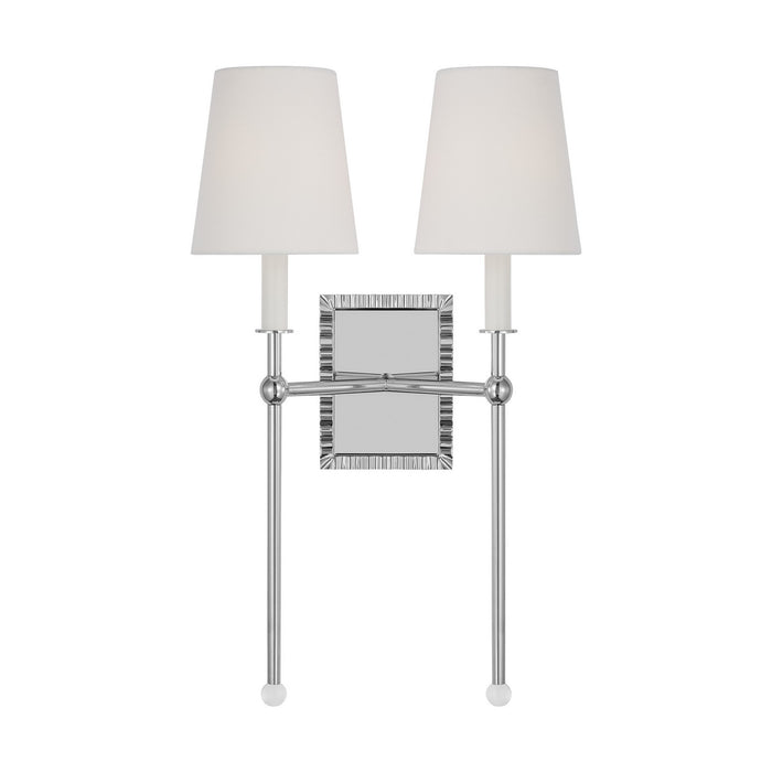 Visual Comfort Studio - AW1202PN - Two Light Wall Sconce - Baxley - Polished Nickel