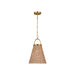 Visual Comfort Studio - CP1421BBS - One Light Pendant - Whitby - Burnished Brass