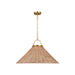 Visual Comfort Studio - CP1431BBS - One Light Pendant - Whitby - Burnished Brass
