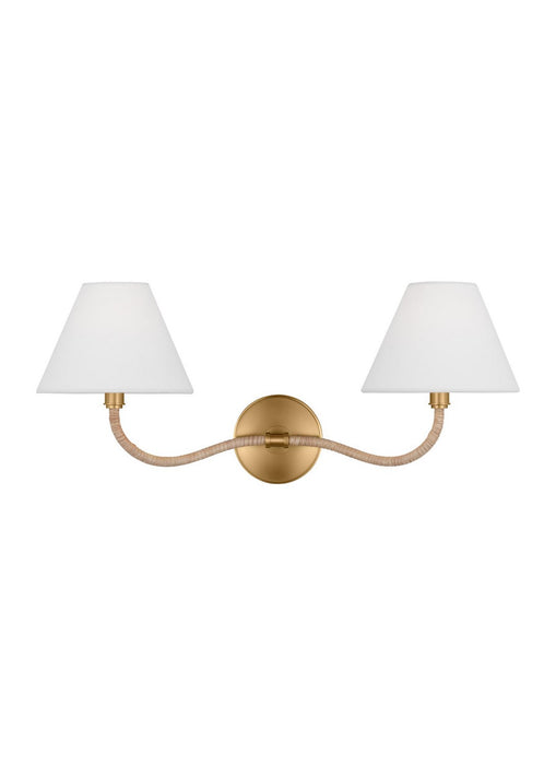 Visual Comfort Studio - CW1302BBS - Two Light Wall Sconce - Laguna - Burnished Brass