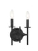 Minka-Lavery - 5032-66A - Two Light Wall Sconce - Muncie - Coal
